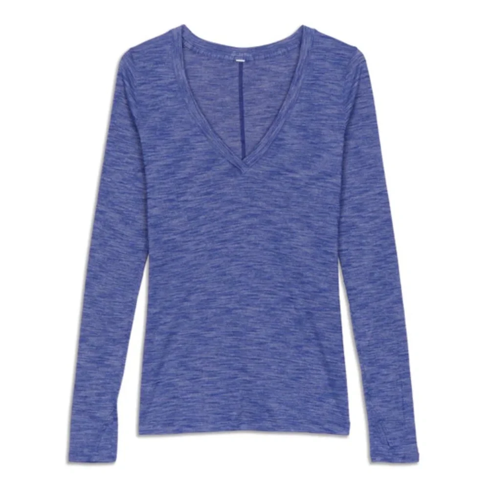 Lululemon V-Neck Long Sleeve Top Size‎ 4